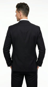 Men’s Black Award Ceremony Blazer Vintage Formal Tuxedo Jacket