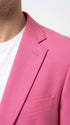 Men’s Hot Pink Fuchsia Sport Coat, Fashion Dinner Jacket and Dress Casual Blazer