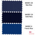 Mantoni 2-Button Slim or Modern Fit in 3-Blue Navy Fabrics