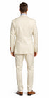 Mantoni Beige Two-button Wool Suit
