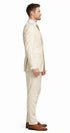 Mantoni Beige Two-button Wool Suit