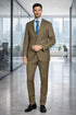 Mantoni Camel or Taupe Two-button Wool Suit