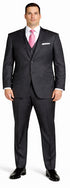 Mantoni Charcoal Two-button Wool Suit