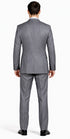 Mantoni Gray Two-button Super Wool Suit
