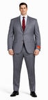Mantoni Gray Two-button Super Wool Suit