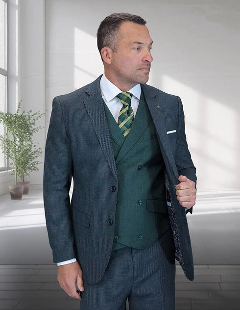 Hunter Green Statement Suit