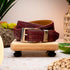 Marco Di Milano Riccardo Belt Wine Leather Shoe