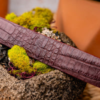 Marco_Di_Milano Silvio Belt Wine Luxury Leather Shoe