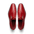Marco Di Milano Mens Red  Caiman Gator Dress Shoes Rovigo