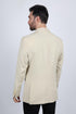 Men’s Beige Date Night Blazer – Tailored Modern Fit Stretch Jacket