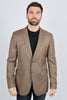 Men’s Western Cowboy Blazer Jacket with Elbow Patch – Smart Casual Sport Coat