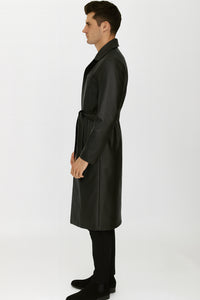 men-s-black-pu-belted-trench-coat