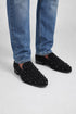 Men’s Black Studded Loafers – Sparko 09 Luxury Slip-On Dress Shoes with Spikes for Party, Prom, and Formal Events