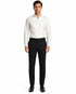 Men’s Ivory Cream Off White  Pleated Tuxedo Dress Shirt | French Cuff Formal Wedding Shirt