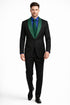 Men's Classic Formal Blazer with Shawl Lapel and Modern Wedding Style