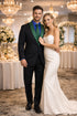 Men's Classic Formal Blazer with Shawl Lapel and Modern Wedding Style