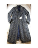 Men's Tweed Overcoat - Herringbone Overcoat - Black And White Topcoat