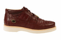 Men's Wild West Boots Caiman and Ostrich Skin Shoe 2ZA050206