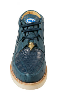 Men's Wild West Boots Caiman and Ostrich Skin Shoe 2ZA050214