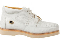 Men's Wild West Boots Caiman and Ostrich Skin Shoe 2ZA050228