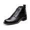 Men Stacy Adams Madison Boot High Top Anaconda Print Leather 00057-001 Black