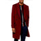 Men's Burgundy ~ Wine ~ Maroon Overcoats