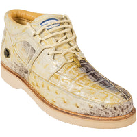 Men's Wild West Boots Caiman and Ostrich Skin Shoe 2ZA050249