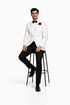 Mens 007 James Bond White Tuxedo