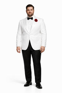 Mens 007 James Bond White Tuxedo