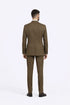 Al Capone Outfit for Men Brown Double Breasted Suit $179 + Hunter Green Vest $59