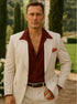 Mens Al Pacino Tony Montana Scarface Suit in White