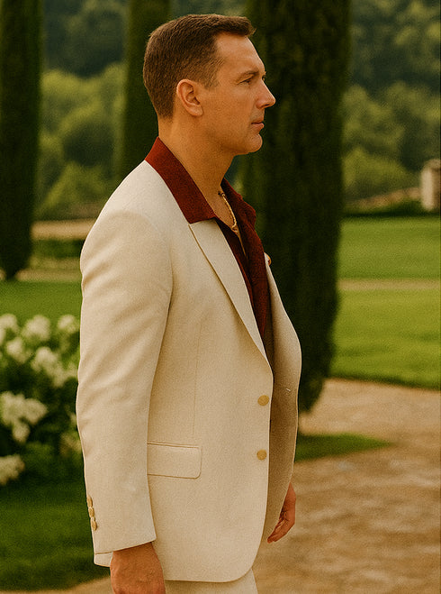 Mens Al Pacino Tony Montana Scarface Suit in White