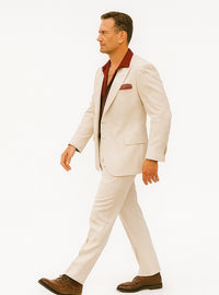 Mens Al Pacino Tony Montana Scarface Suit in White