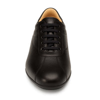 Mens Mezlan Luka Calf & Deerskin Sneaker in Black