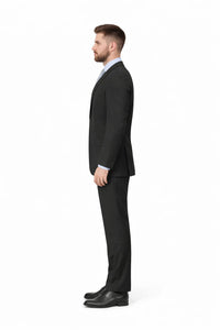 Modern Fit Tiglio Wool Double-Breasted Suit – Premium Tailored Formal Suit
