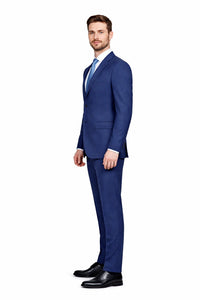 Slim Fit Tiglio Wool Suit – Modern Tailored Two-Piece Formal Suit