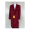 Mens Cashmere Blend Burgundy Coat Full length - Cashmere Overcoat