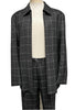 Mens Casual Leisure Suit Charcoal Windowpane 6775