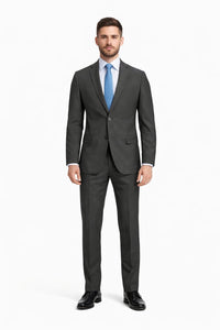 Slim Fit Tiglio Wool Suit – Modern Tailored Two-Piece Formal Suit