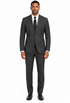 Mens Slim Fit Funeral Suit Charcoal
