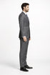 Mens Tiglio Gray Suit – Classic 2 Piece Grey Suit for Wedding, Business and Formal Wear