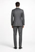 Mens Tiglio Gray Suit – Classic 2 Piece Grey Suit for Wedding, Business and Formal Wear