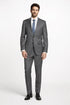 Mens Tiglio Gray Suit – Classic 2 Piece Grey Suit for Wedding, Business and Formal Wear