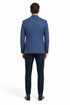 Zacchi Terri 73911 Mens Cobalt Blue Blazer – Slim Fit Stylish Formal & Party Wear Jacket