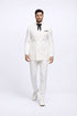 Mens Colonel Sanders KFC White Double Breasted Suit Costume
