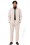 Men's Corduroy Shirt and Pants Walking Suit in Winter Cotton Fabric Casual in Color Shell Tan Sand Natural leisure Style