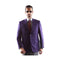 Mens Eggplant Color Extra Long Blazer - Mens Extra Long Sport Coat