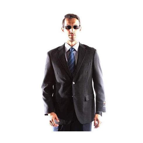 Mens Extra Long Black Blazer - Mens Extra Long Sport Coat