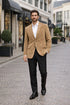 Mens Extra Long Camel Blazer - Mens Extra Long Sport Coat