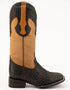 Men's Ferrini Acero Elephant Print Boots Handcrafted Nicotine